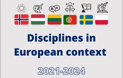 Disciplines in European Context projekt a Petzelt iskolában